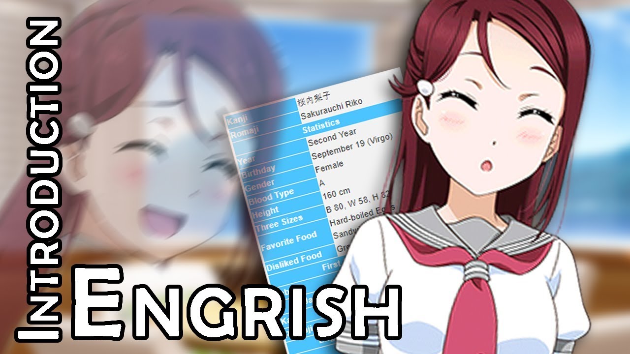 Riko's Self Introduction