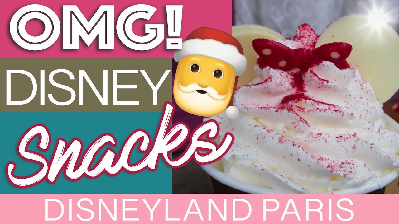 Christmas Snacks Disneyland Paris | Flavourtown, here we come! 🤤