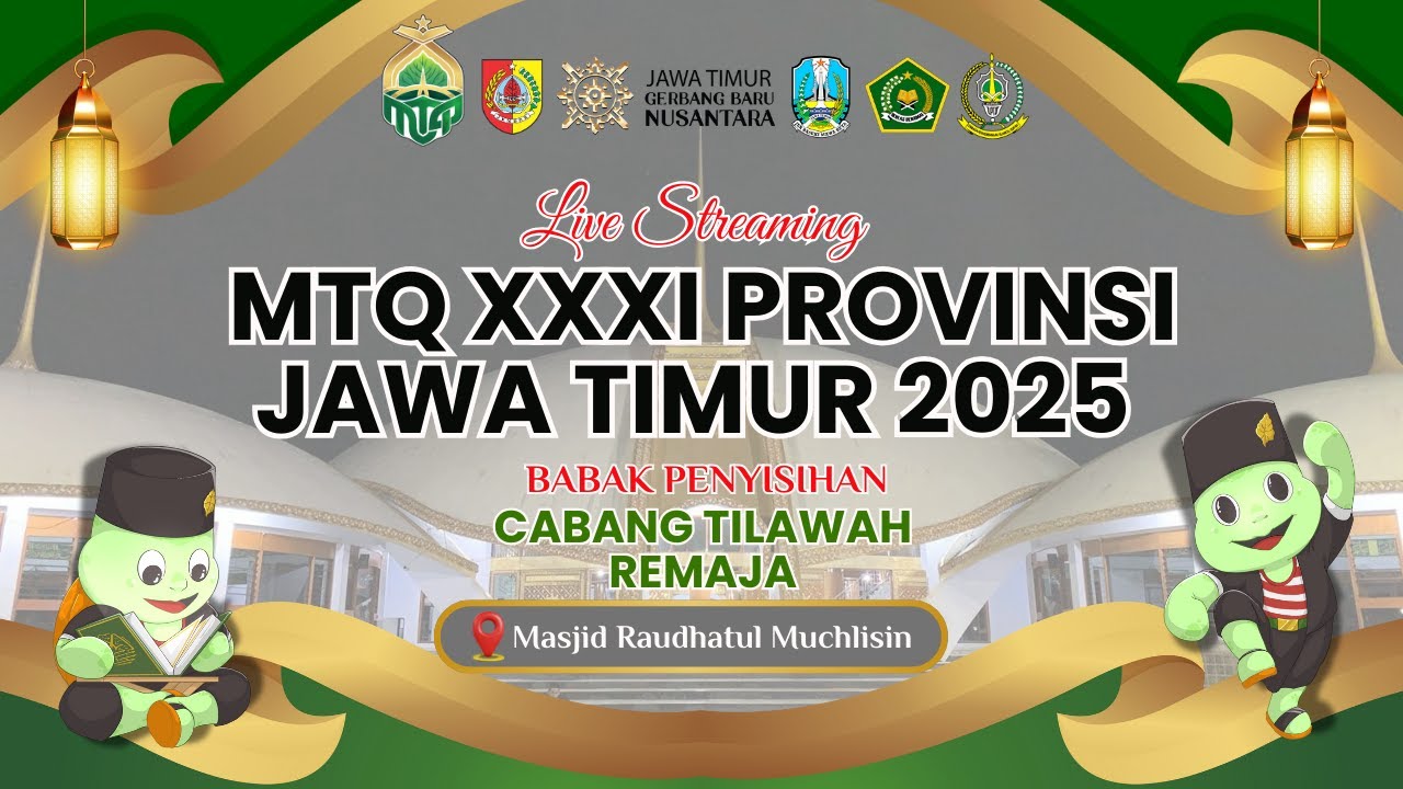 [LIVE] PENYISIHAN MTQ XXXI CABANG TILAWAH REMAJA - 16 SEPTEMBER 2025
