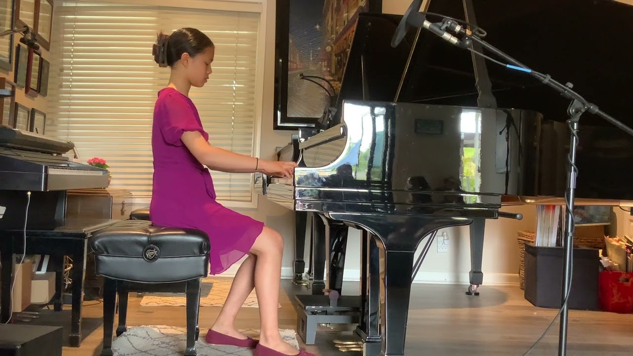 Makayla P. Performs Invention no. 5 BWV. 776 by J.S. Bach
