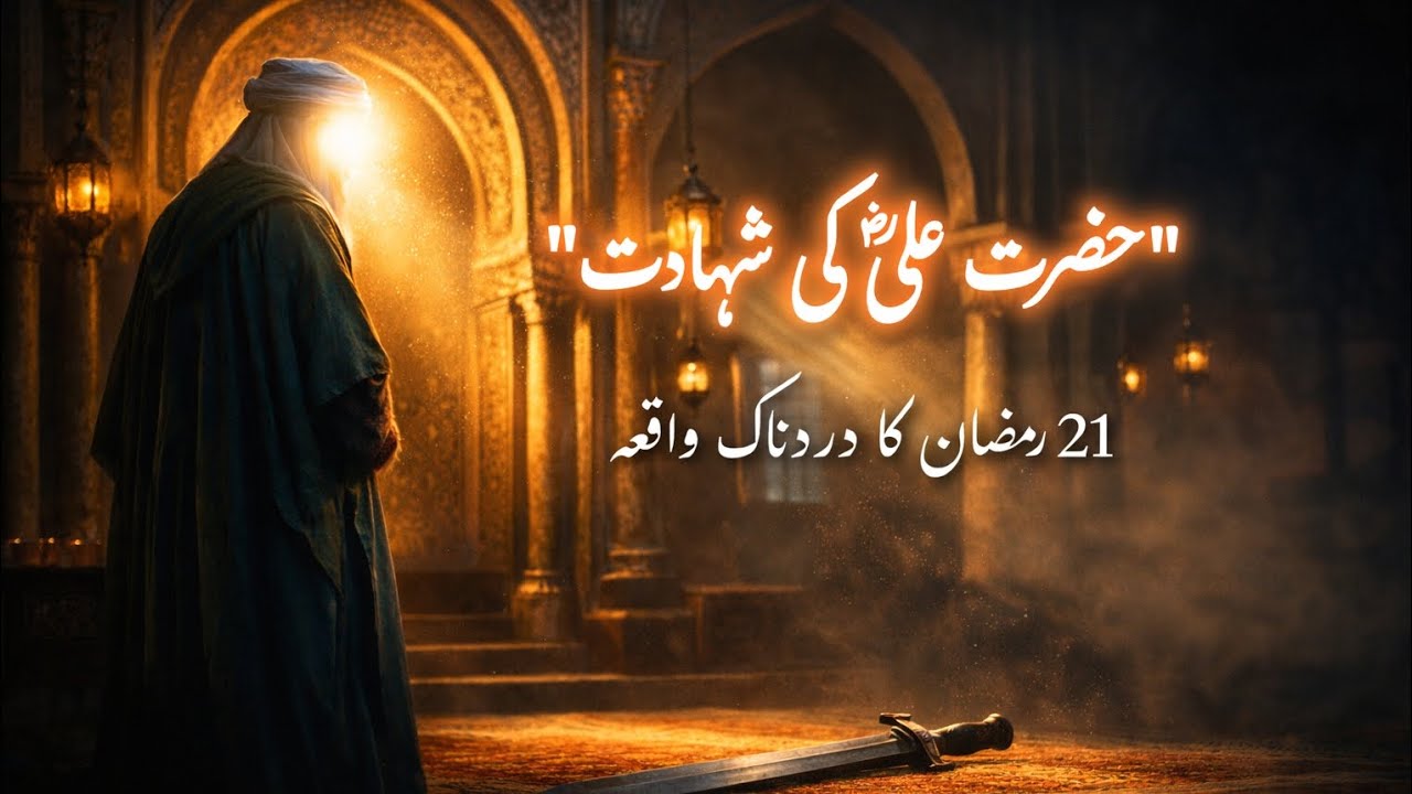 HAZRAT Ali (RA) ki Shahadat| 21Ramadan ka Waqiaya|Docomntry Story Video 