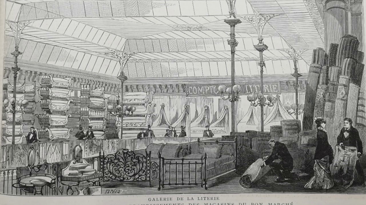 Trois minutes d'art  - Le Bon Marché