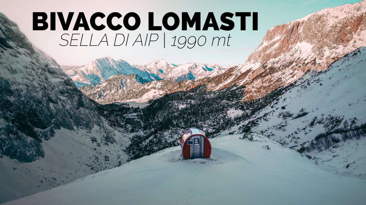 Bivaccata invernale a 2000 metri sulle Alpi Carniche, niente è andato come doveva | Bivacco Lomasti