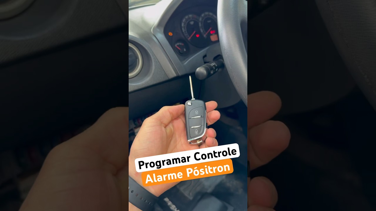 Programar Chave Canivete Alarme P&oacute;sitron ! #positron #alarme #shorts