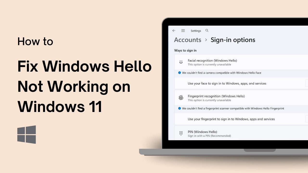 Как исправить ошибку &laquo;Windows Hello не работает в Windows 11&raquo;