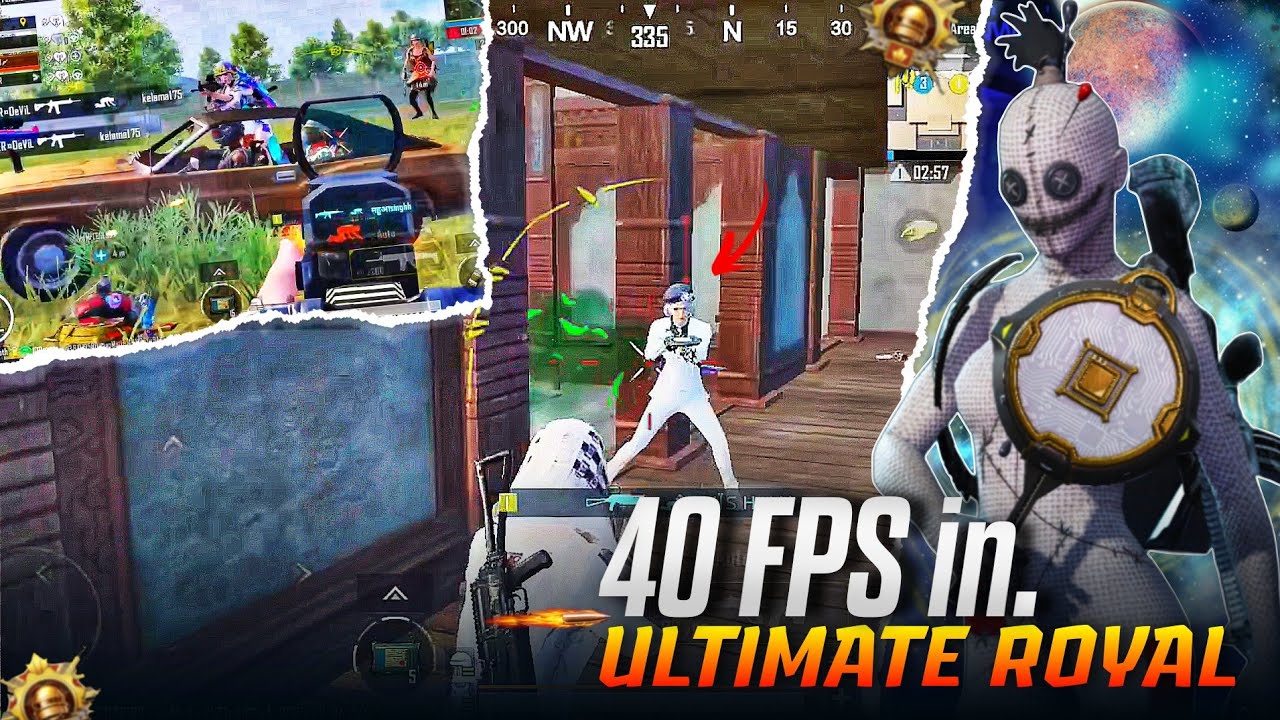 Fastest 40 Fps Player Ultimate Royal + Classic Gameplay BGMI / PUBG Mobile | 3.6 Update |