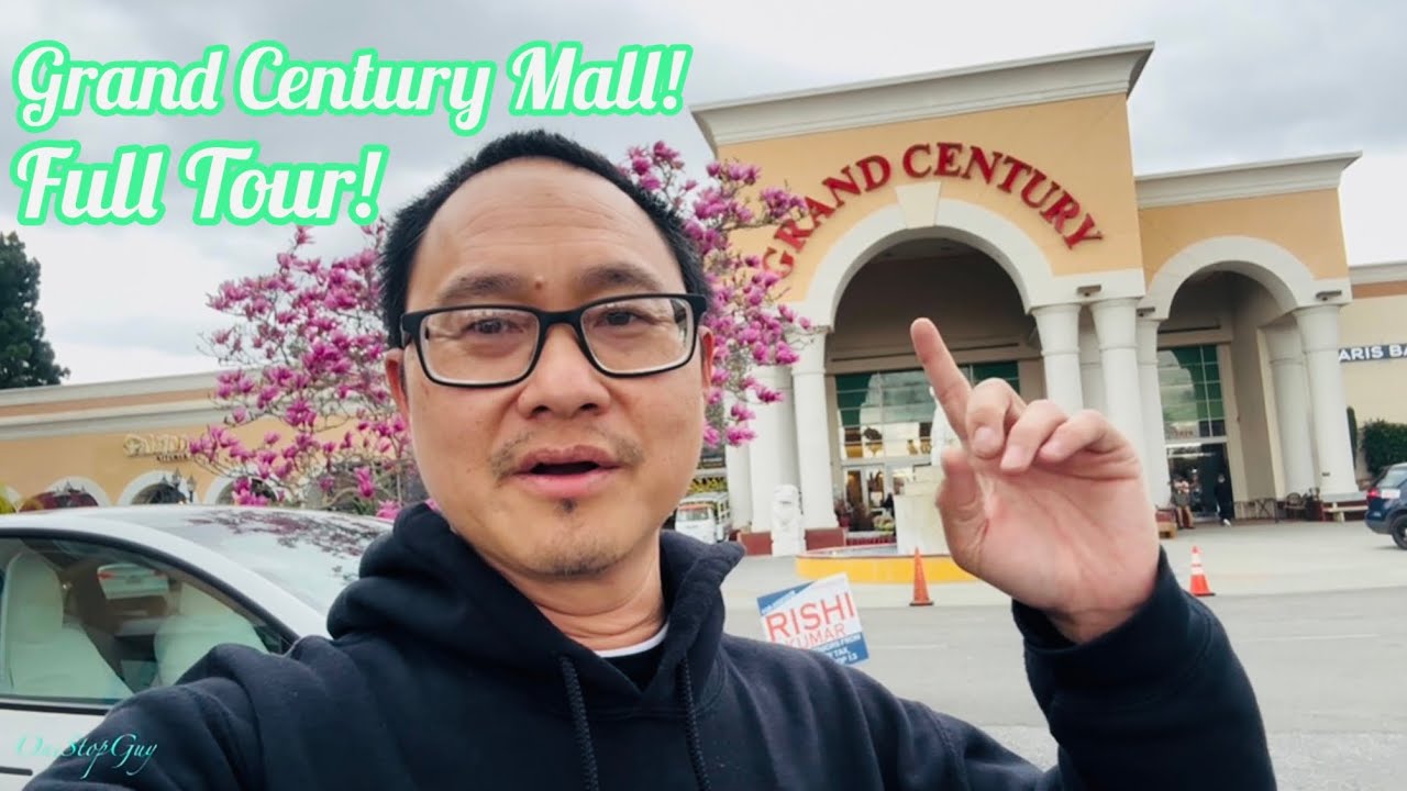 Пешеходная экскурсия по торговому центру Grand Century Mall во Вьетнаме, Сан-Хосе, Калифорния! Лу...