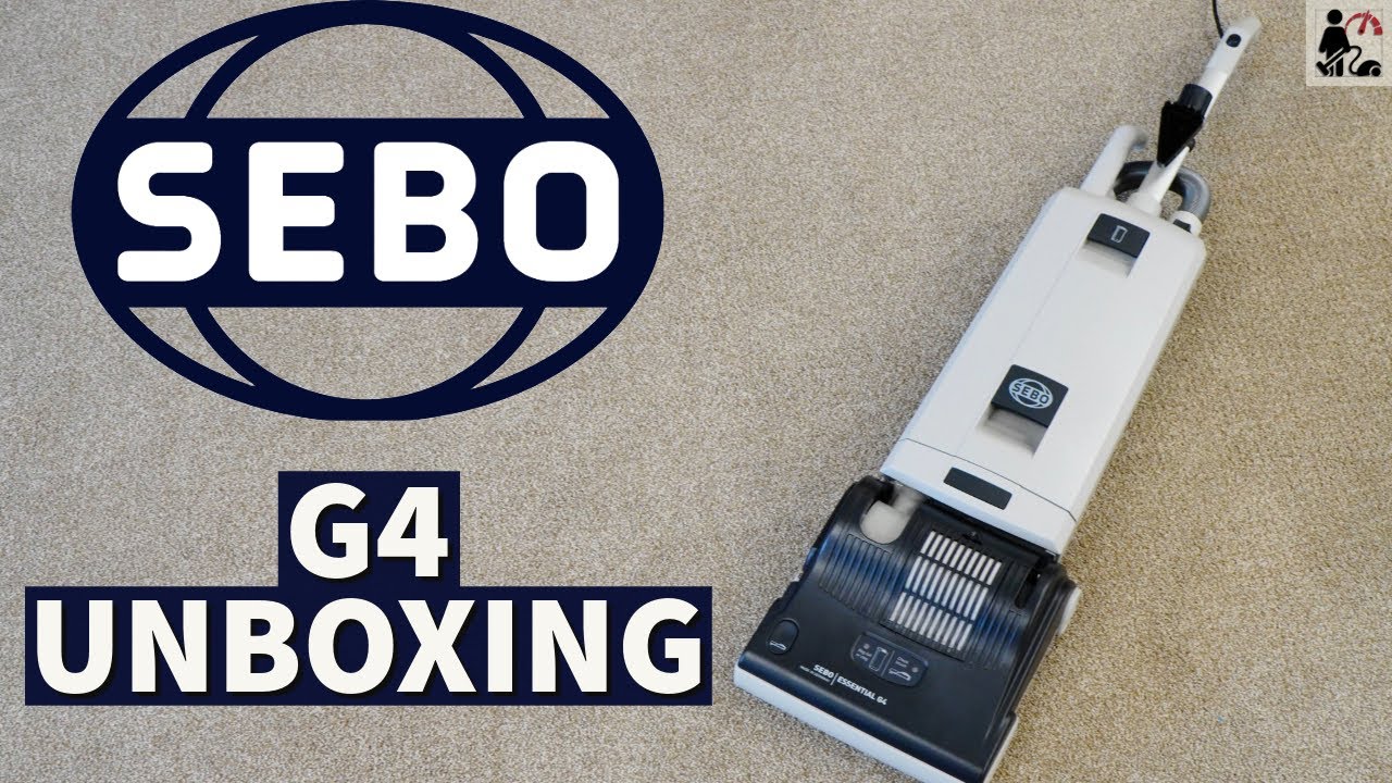 SEBO G4 G5 Unboxing & Review - The Toughest Commercial Upright Vacuum