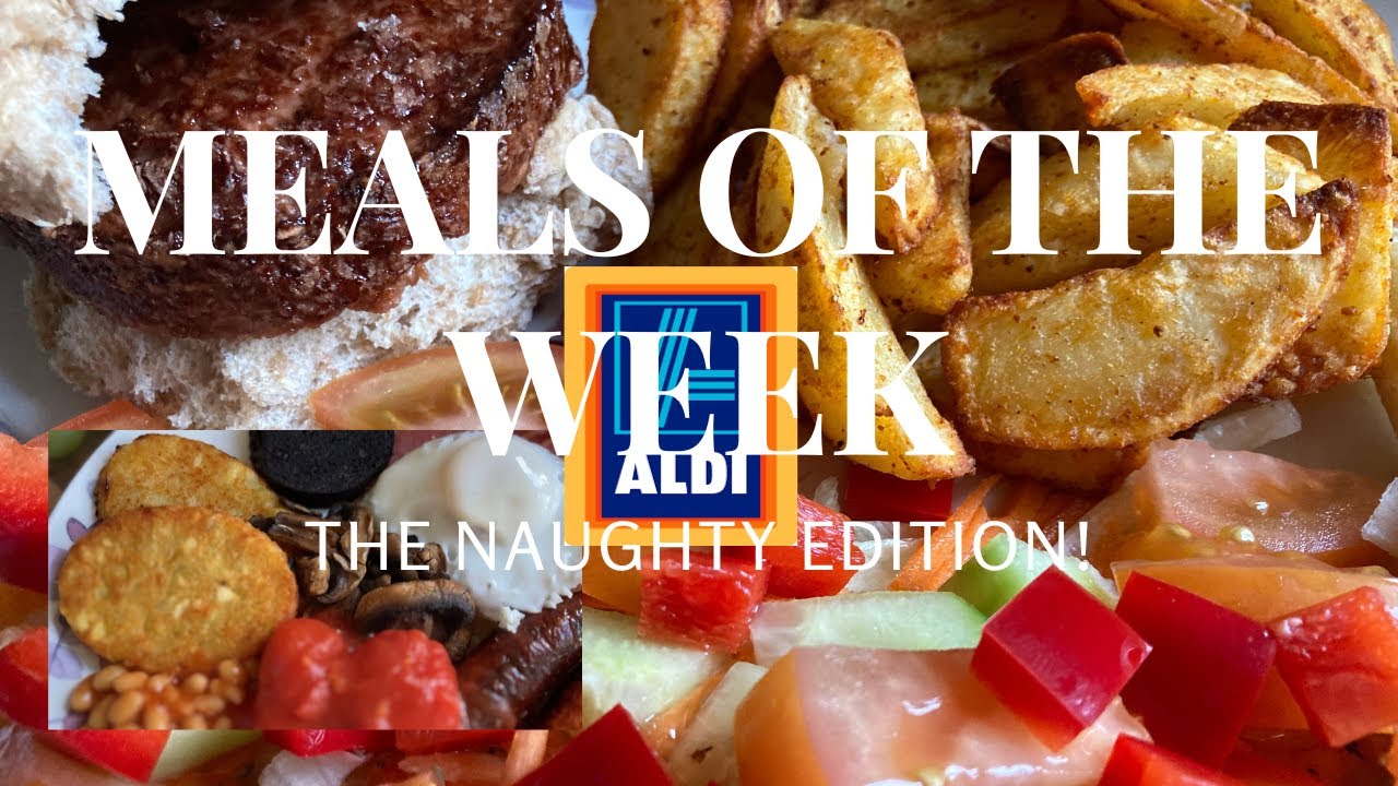 MEALS OF THE WEEK. A WEEK OFF THE SLIMMING WORLD PLAN. ALDI MEAL PLAN & SHOPPING HAUL.
