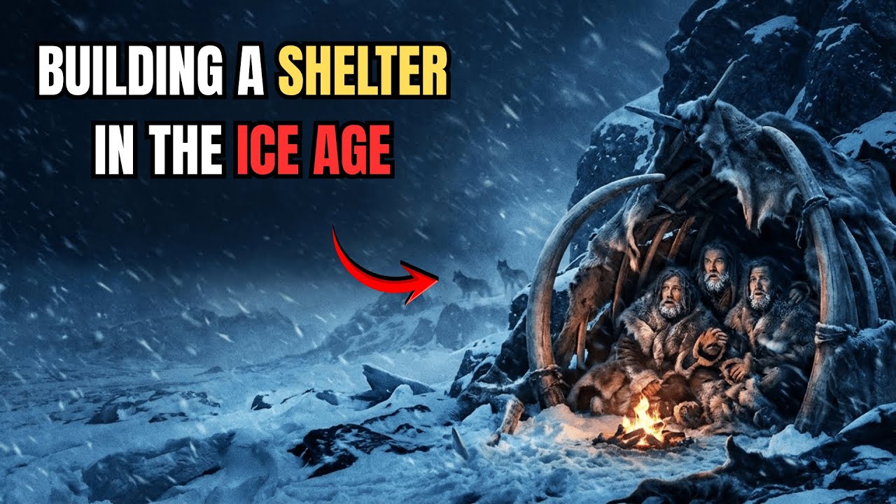 How to Build an Ice Age Blizzard Shelter: Warm, Windproof, and Ventilated (Ice Age Survival Method)