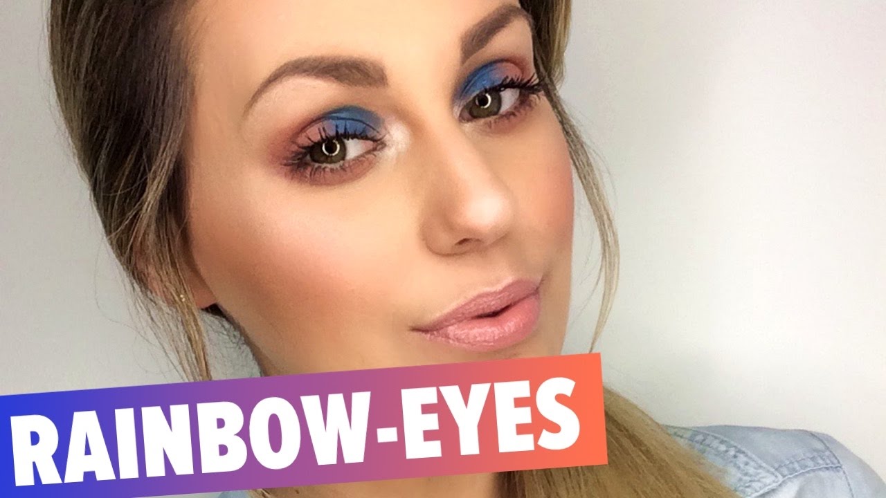 Vicky Lash |  buntes Fr&uuml;hlings Makeup | Rainbow Eyes