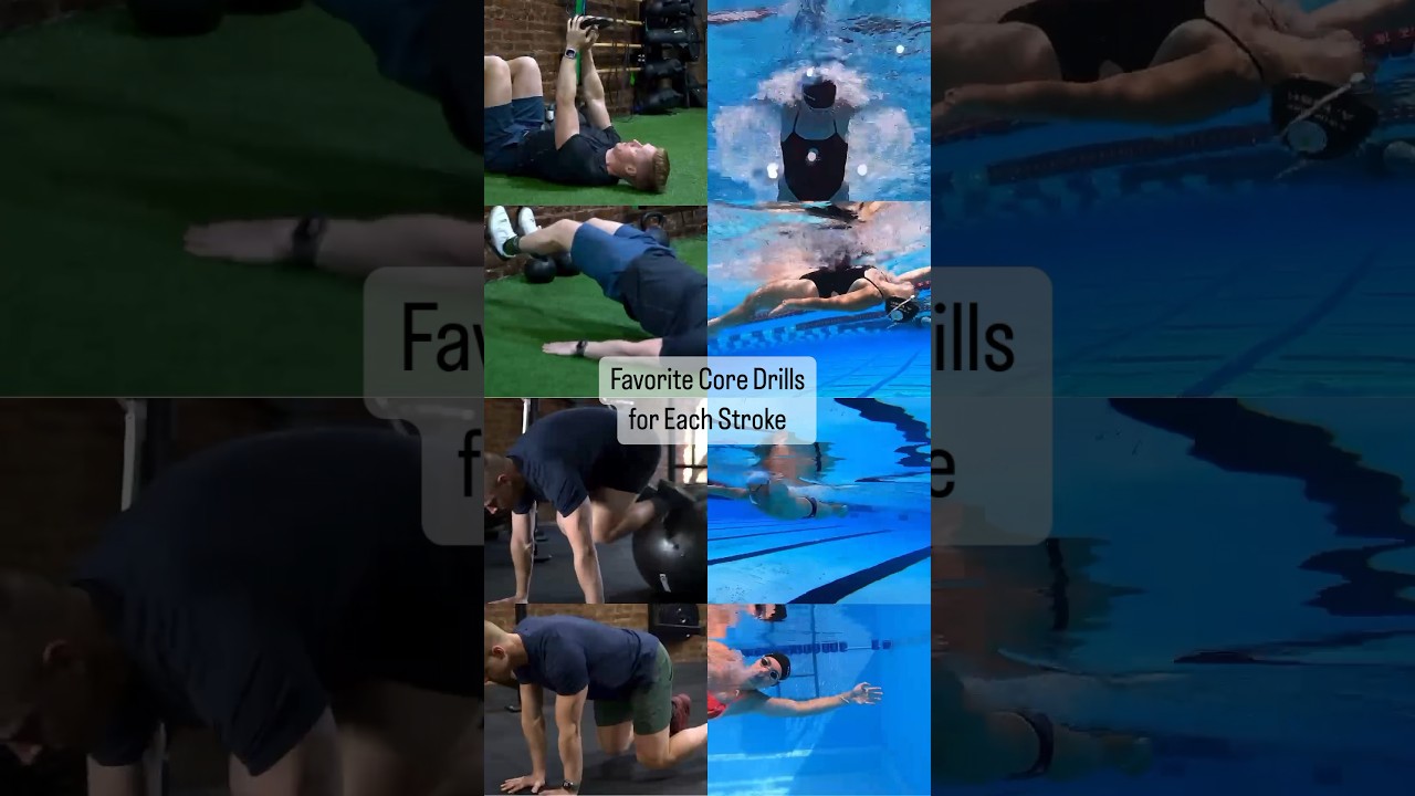 Core Exercises for Each Swim Stroke #swimtraining #coretraining #bodyweighttraining