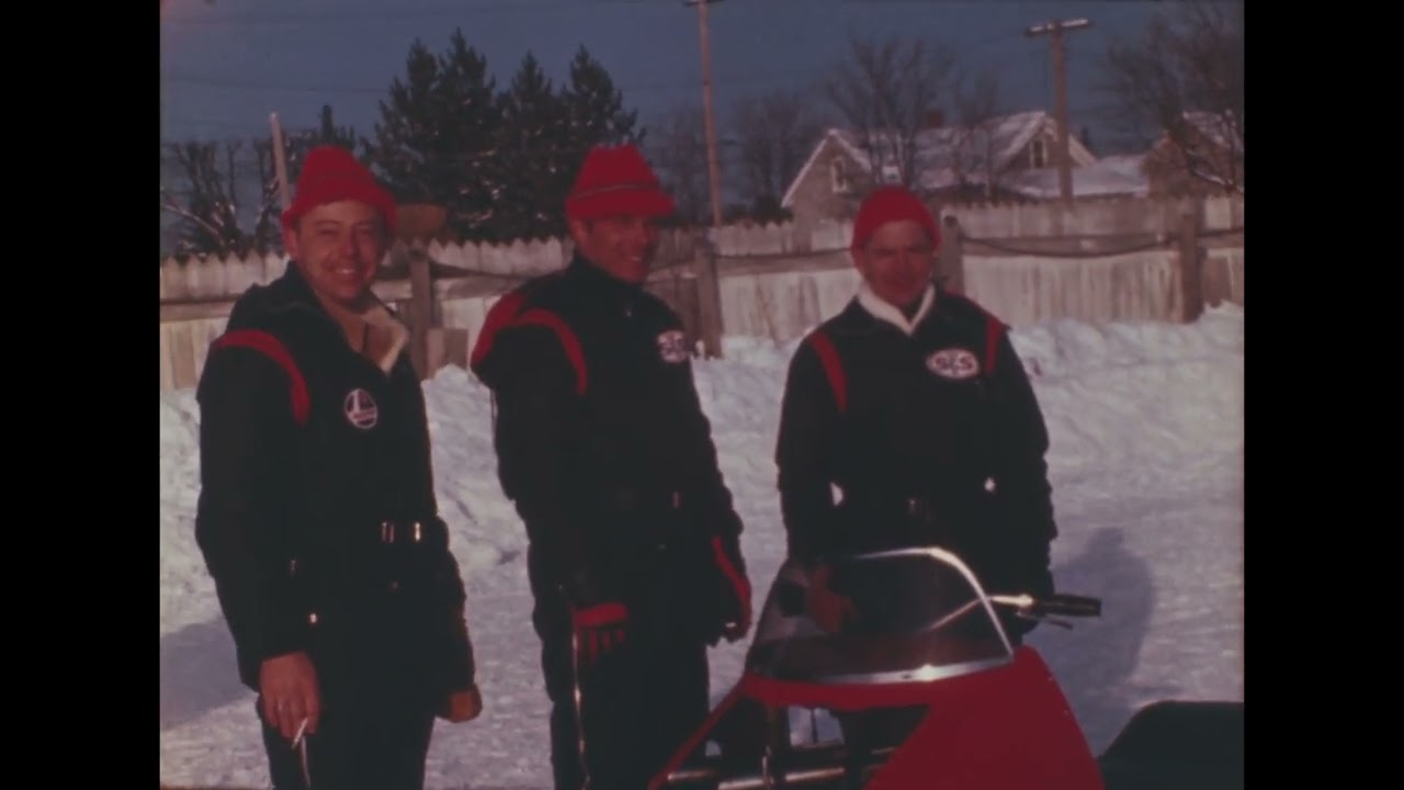 Vintage Snowmobile Race Rupp