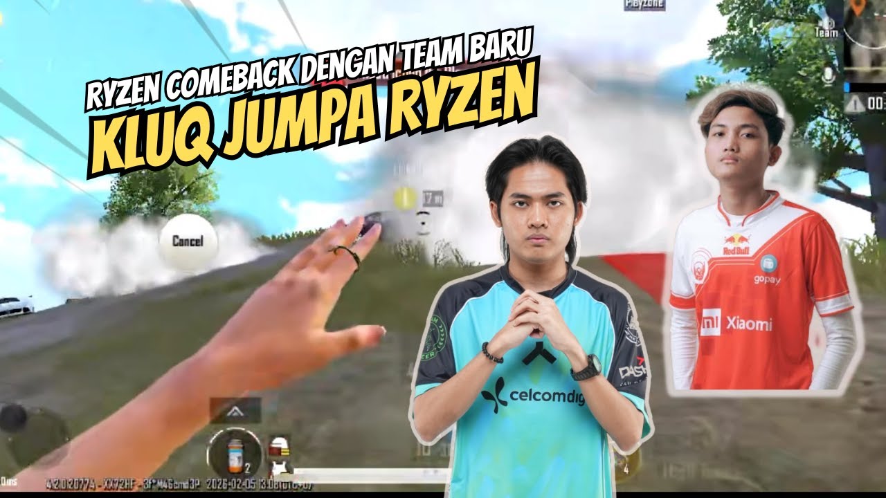 RYZEN COMEBACK DENGAN TEAM BARU❓KLUQ JUMPA RYZEN