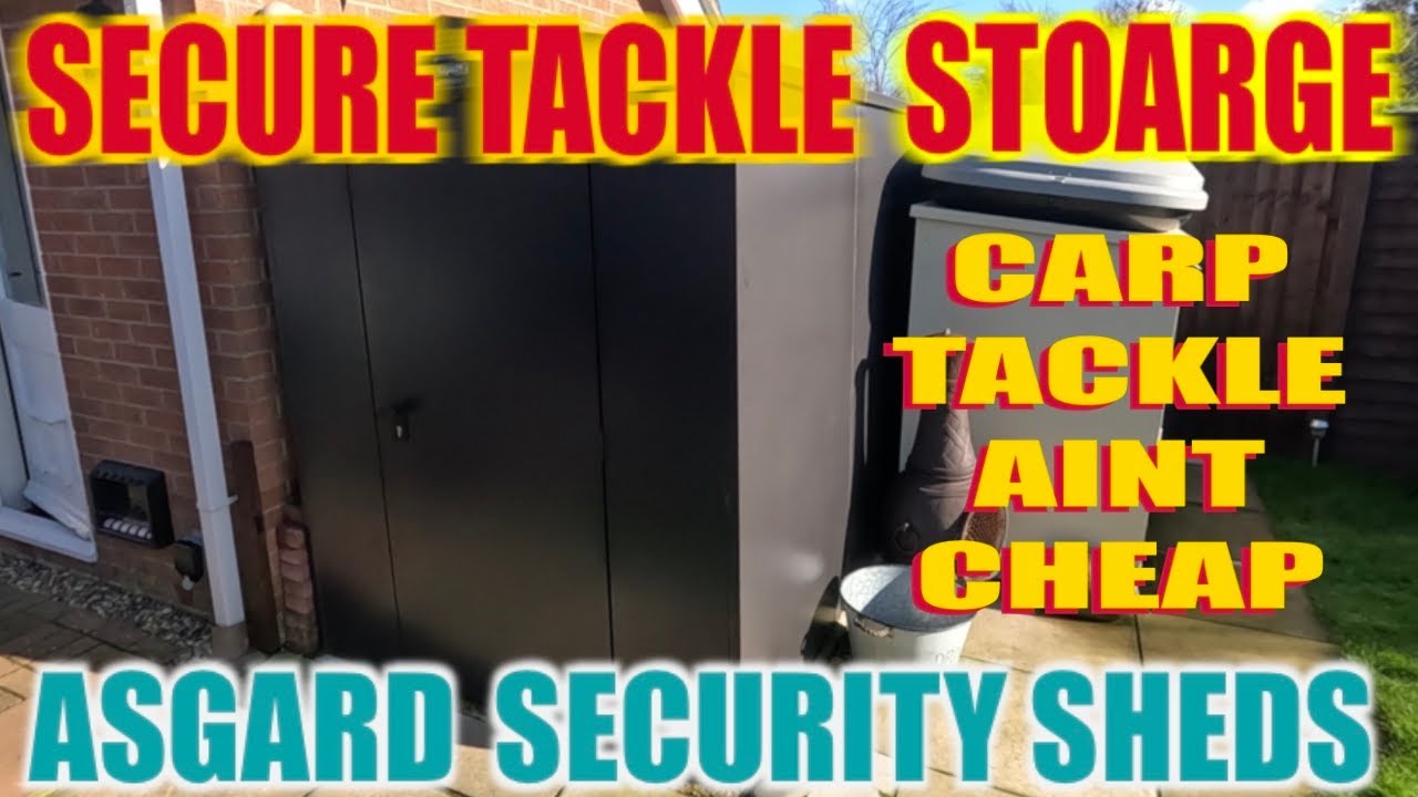 MY TACKLE CAVE TOUR - ONE OF THE BEST CARP TACKLE SHEDS- carp fishing