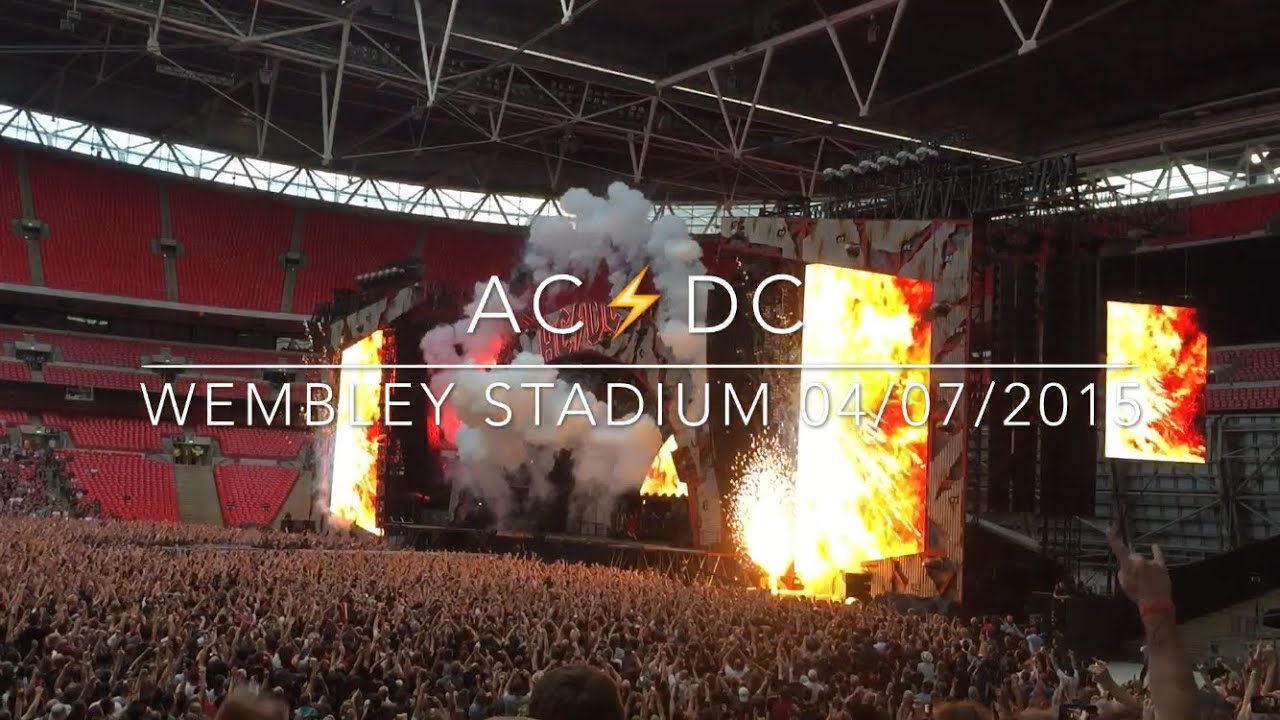 AC/DC Live at Wembley Stadium 04/07/2015