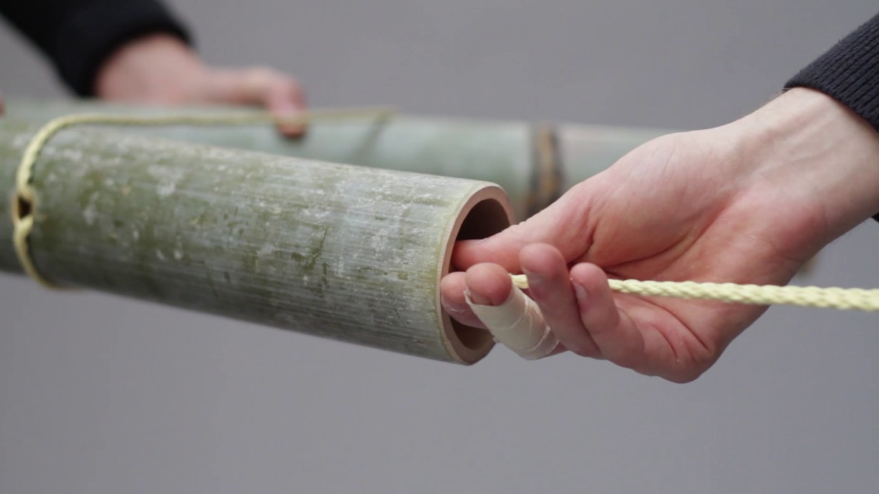 Stefan Diez's Soba bamboo furniture naturally changes colour over time