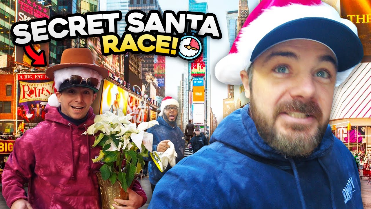 We had 30 MINUTES to find the BEST gifts in NYC!