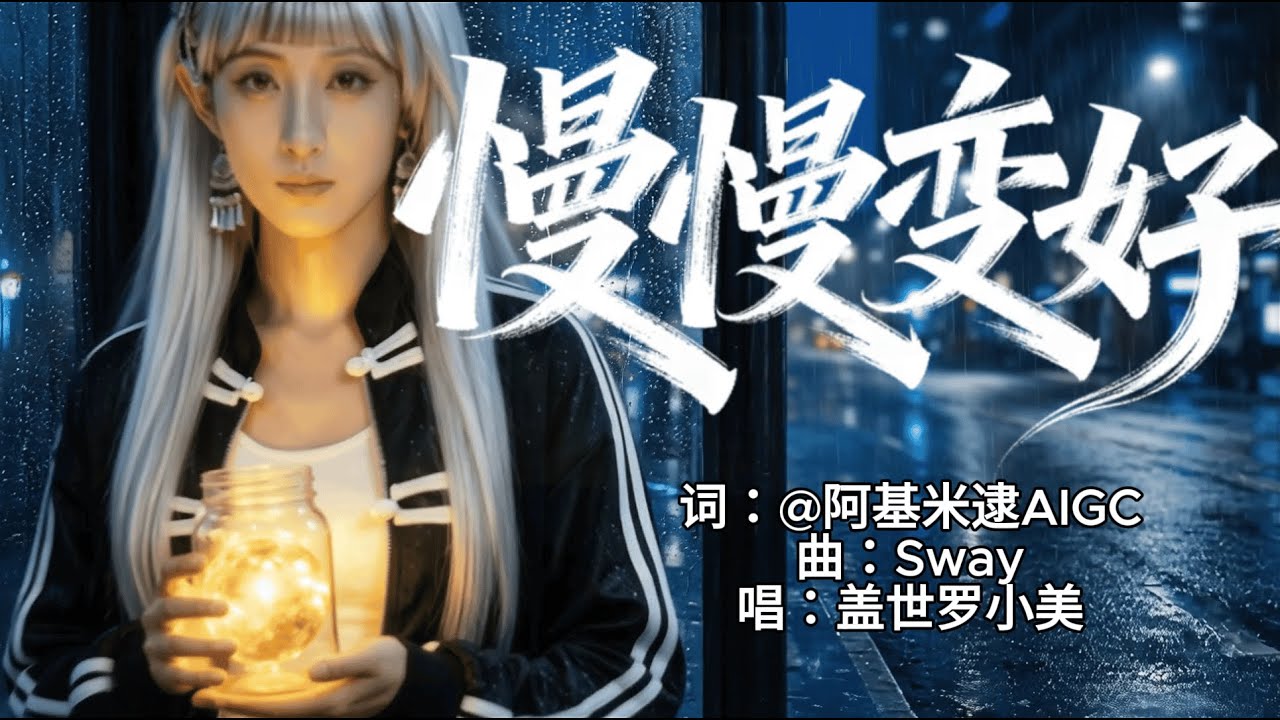 Slowly Getting Better (慢慢变好) - AI Healing R&B | Official MV