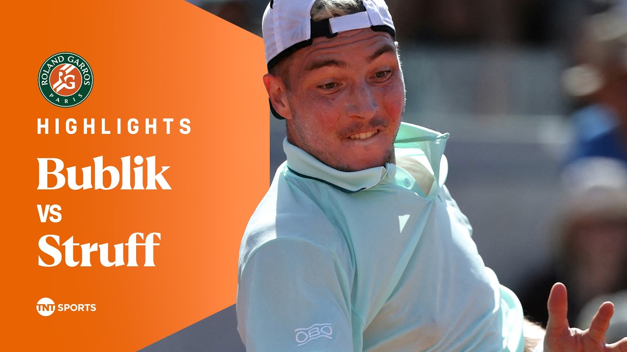Alexander Bublik vs Jan-Lennard Struff | Round One | Roland Garros 2026 Highlights 🇫🇷