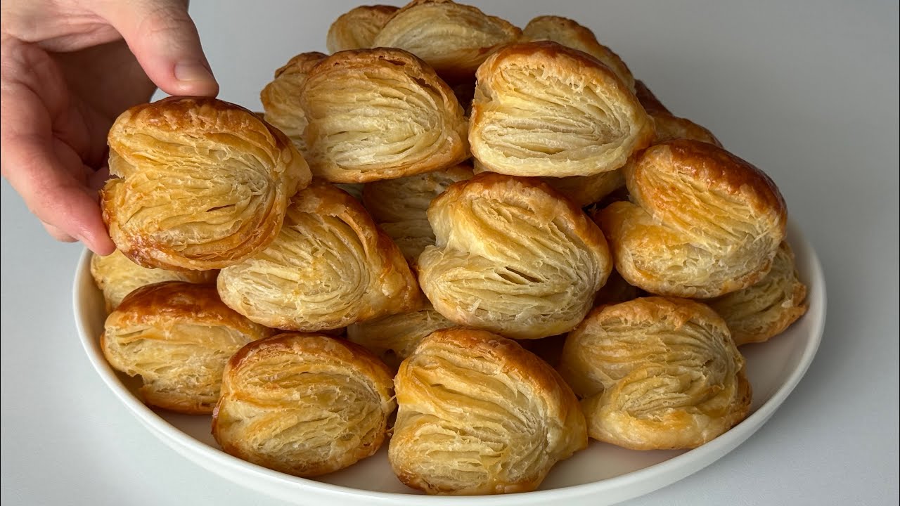 Невероятно простой рецепт: только мука, горячая вода и стакан! 👆 Быстро, вкусно