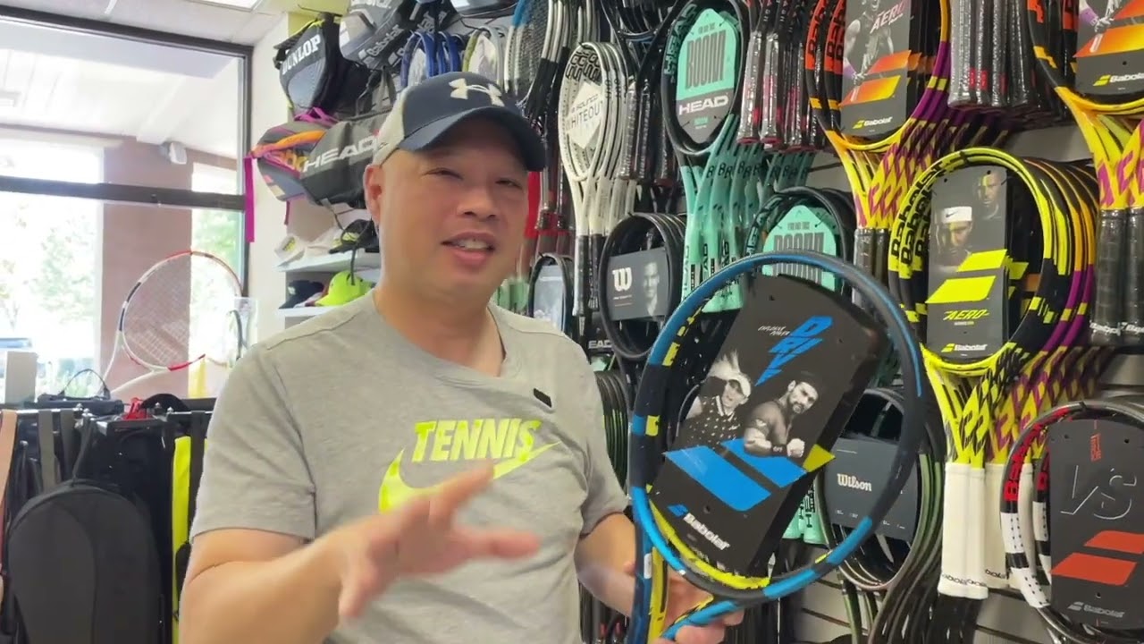 BABOLAT USES A LOT OF TECHNOLOGY IN THEIR TENNIS RACKETS.  HOW DO THEY HELP?  WHAT DOES VS MEAN?