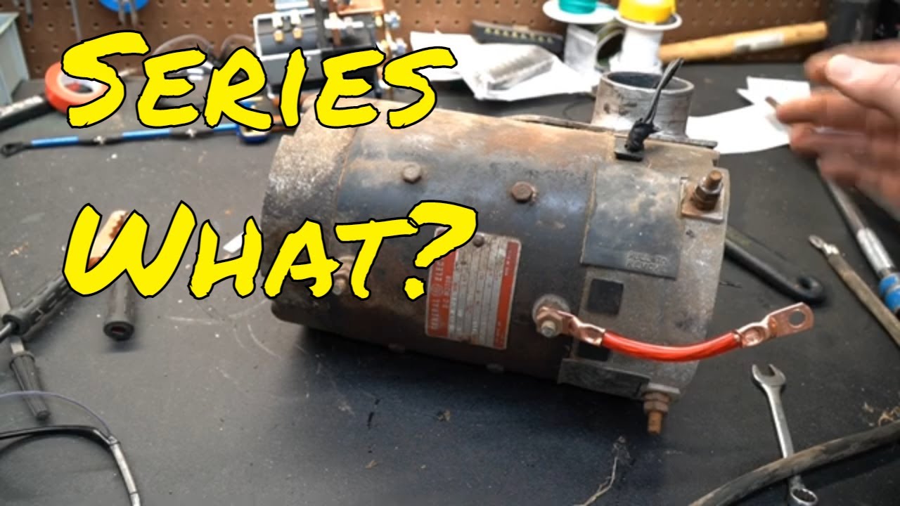 How to test, wire and run a Series Wound motor!