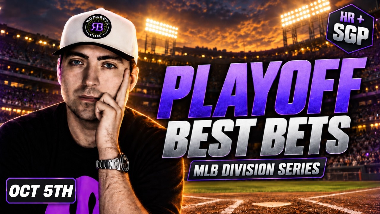 MLB Playoff Best Bets Today | ALDS Monday 10/5/26 | Full Slate Picks, Home Runs, & Predictions