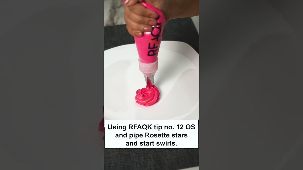 Decorating Tips | 1 Nozzle Different Patterns | #cakedecorating #decoration