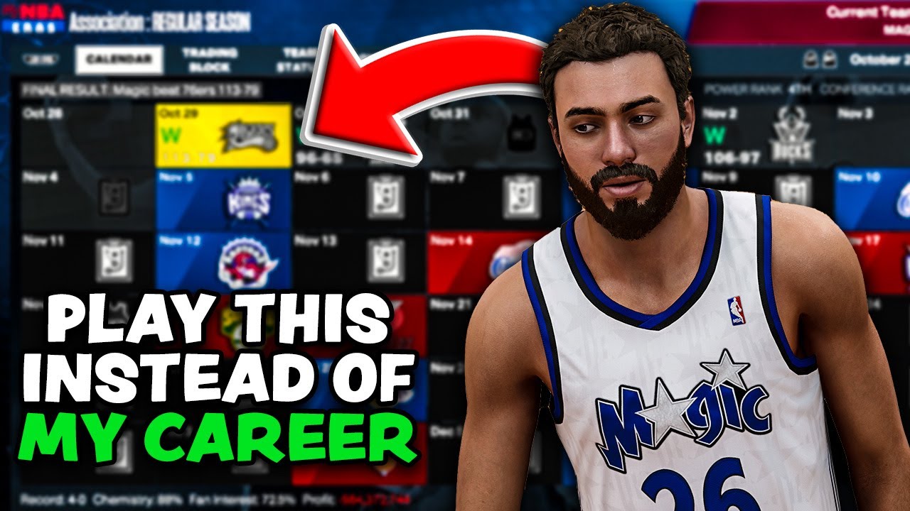 PLAY THIS GAME MODE INSTEAD OF MYCAREER! THE BEST CAREER MODE ON NBA 2K23
