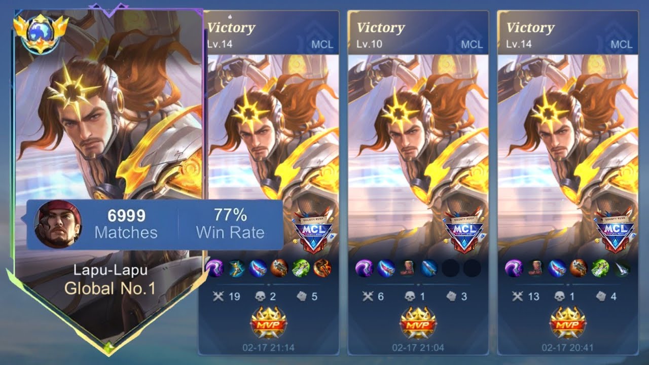 WHEN GLOBAL LAPU-LAPU PLAY IN MCL (auto champion)
