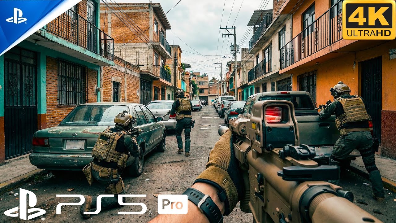 (PS5) Внутри цитадели мексиканского картеля | Ультра-захватывающий геймплей [4K 60FPS] Call of Duty