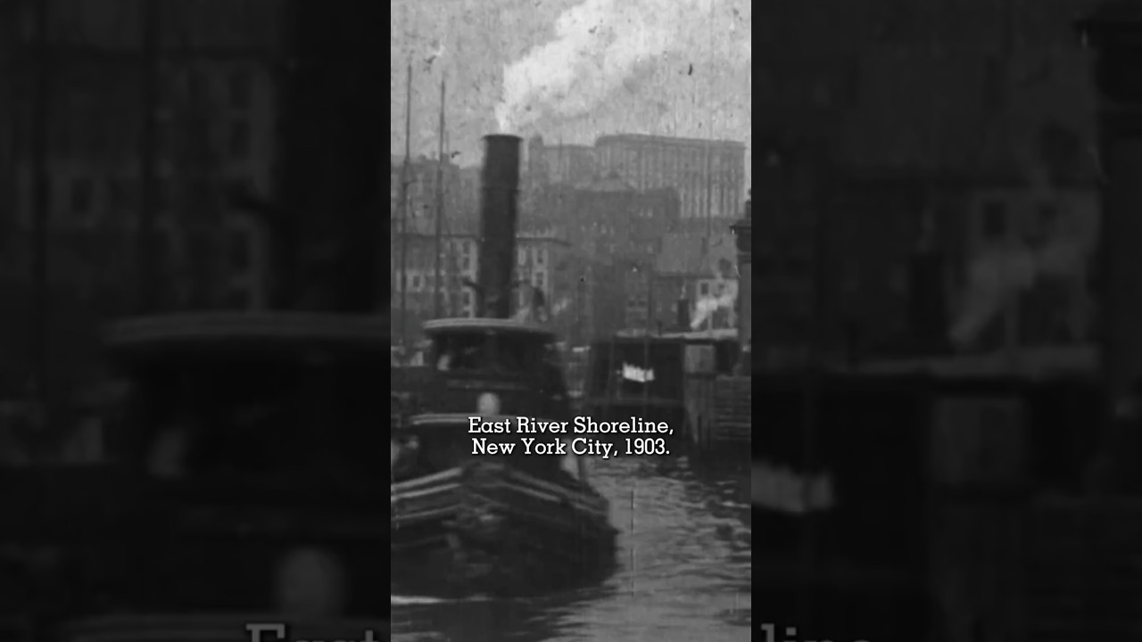 New York&rsquo;s Earliest Films: East River Shoreline (1903)
