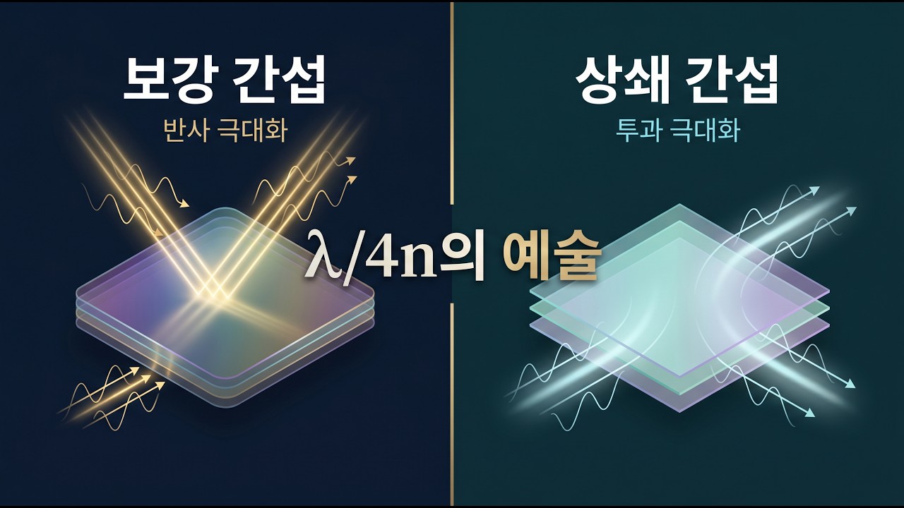 [MEMS 응용 기술 이야기 #3] 광학 코팅 기초 - 빛을 조종하는 광학 마법 : 굴절률 엔지니어링으로 빛을 설계하는 방법