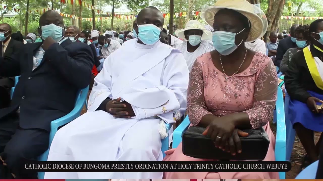 Ordination of Rev.Fr Collins mulunda,Alphonse khisa and  Nelson Mandela held At holy trinity Webuye