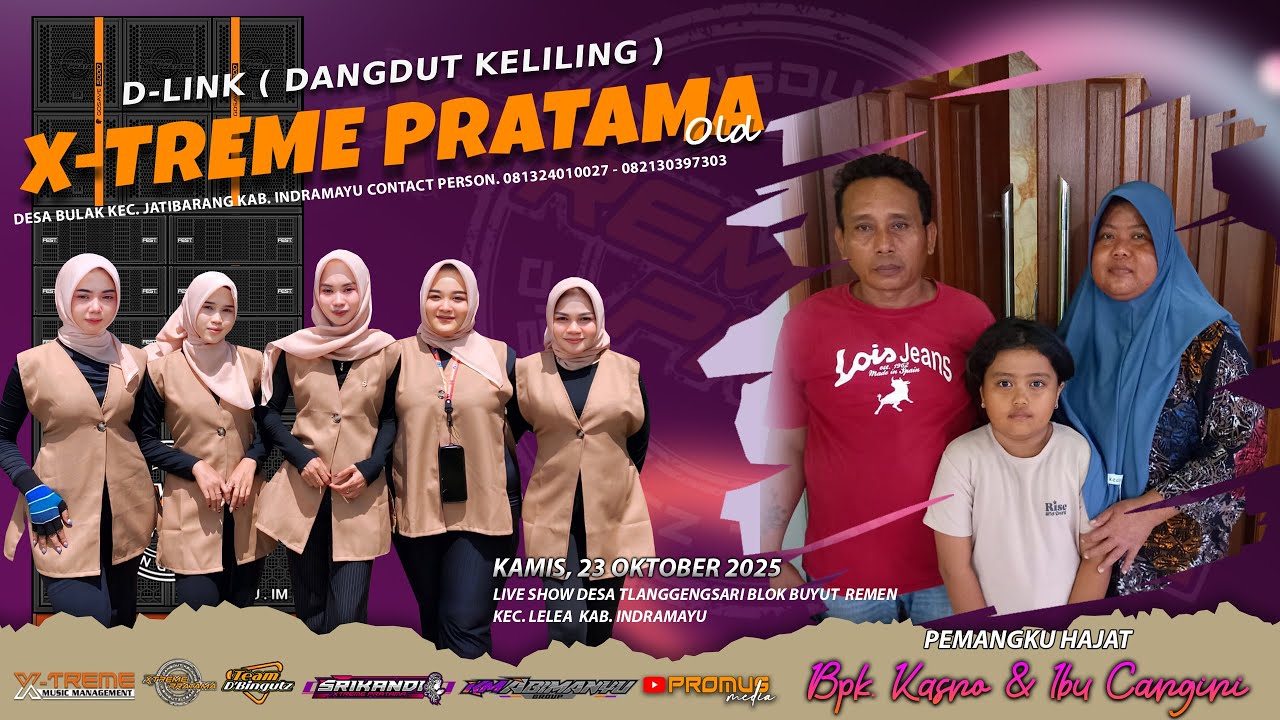 🔴LIVE SINGA DANGDUT X-TREME PRATAMA OLD | SHOW DESA LANGGENGSARI LELEA INDRAMAYU | KAMIS, 23 OKT