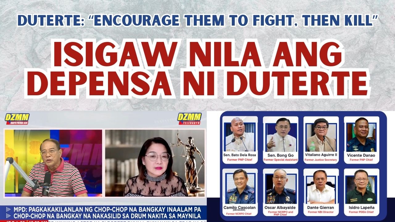 MGA KASABWAT NI DUTERTE MAY DUE PROCESS NA NARARANASAN | NOON ANG  MGA SUSPECT ....