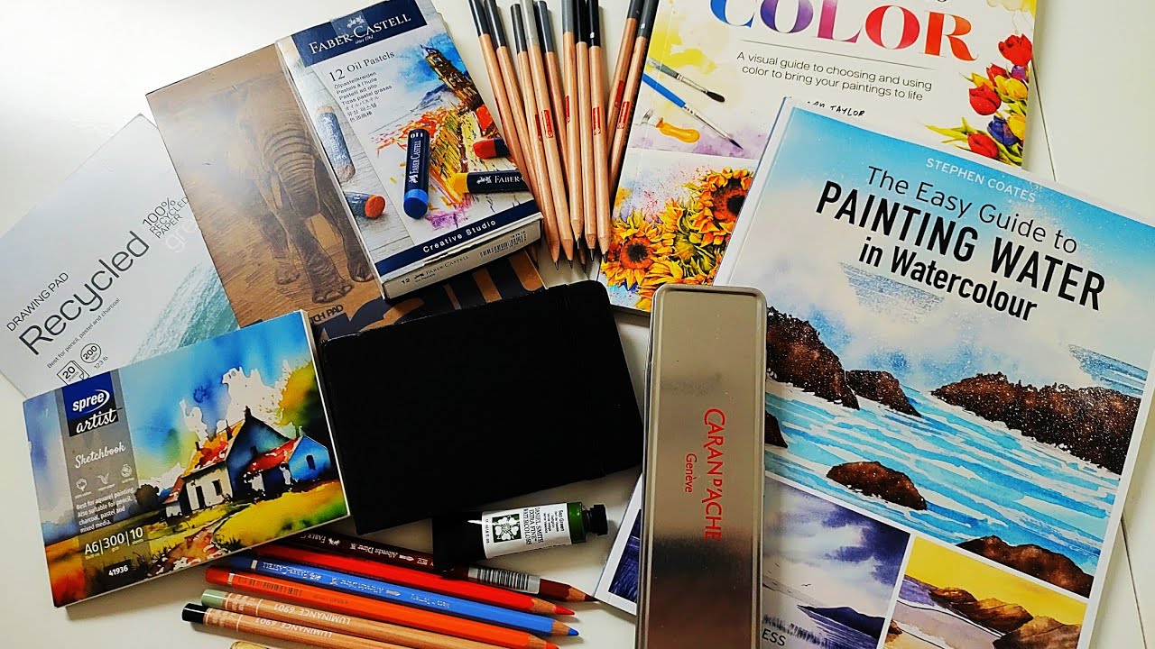 Small art supply haul