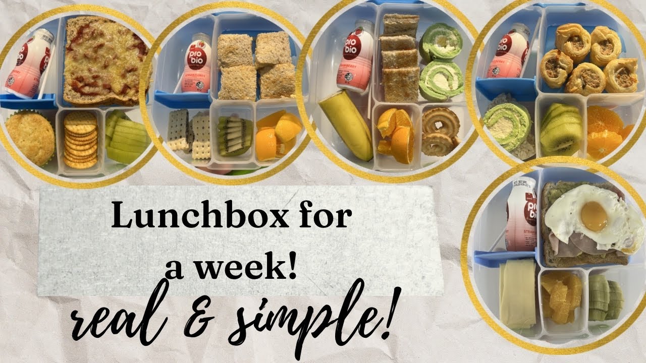Lunchbox For A Week! (Real and Simple)