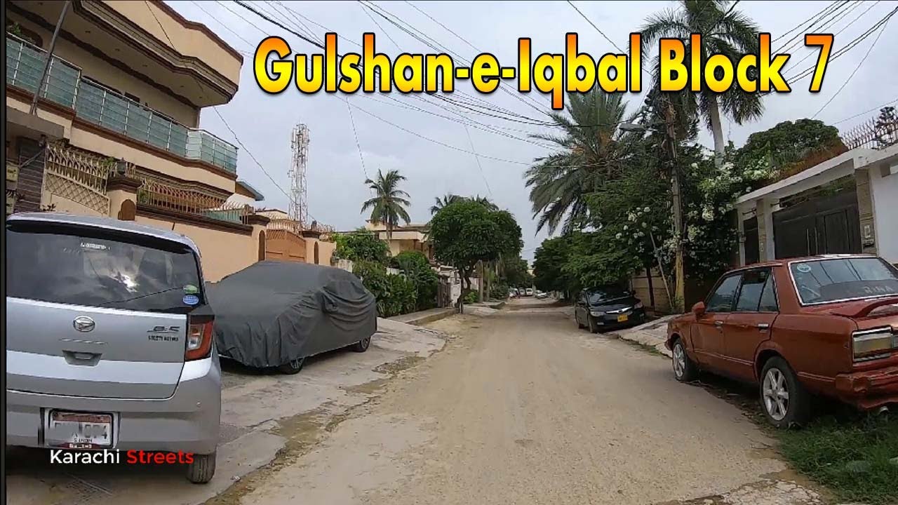 Gulshan-e-Iqbal Block 7 Karachi | Karachi Streets | AUGUST 2022