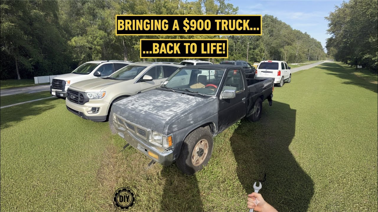 Преображение моего жесткого кузова Nissan d21 за 900 долларов.