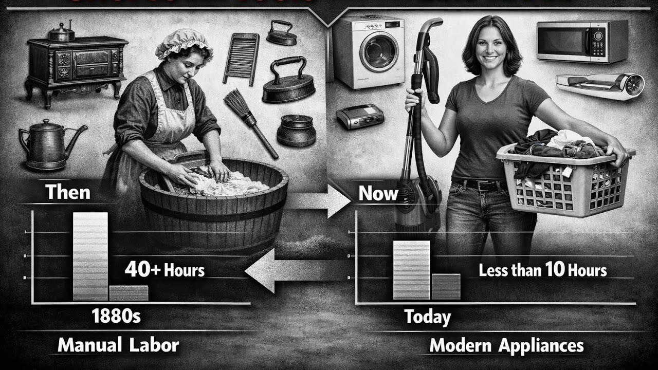 Changes in Household Chores and Tools Since the Late 1800s