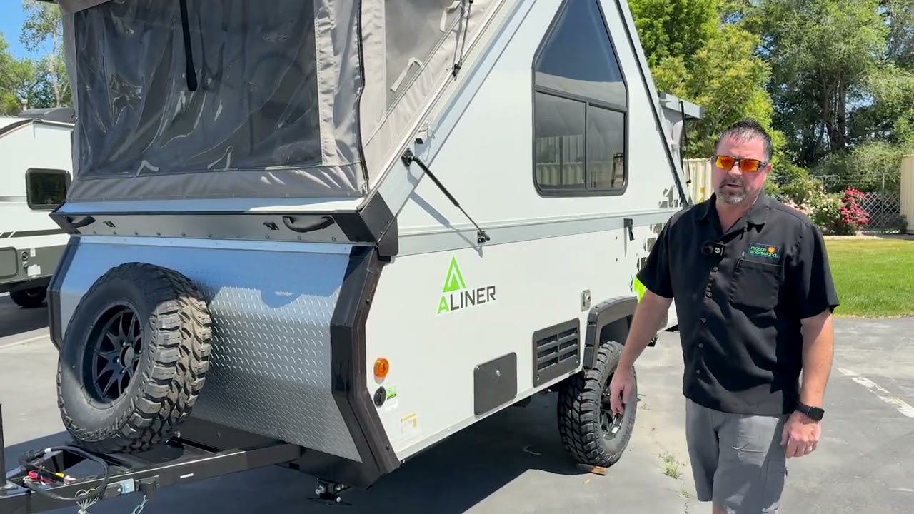 Explore the 2025 Aliner Ranger 12 | Off-Road Ready Lightweight A-Frame RV