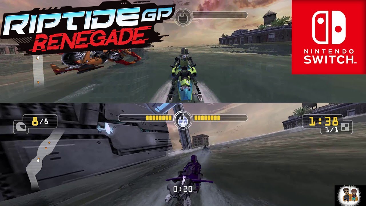 Riptide GP Renegade Split Screen Gameplay