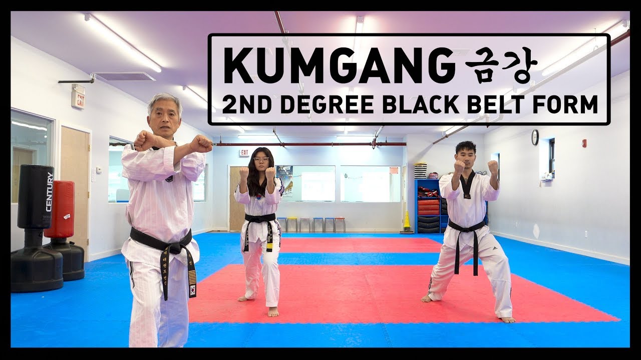 Black Belt Form 2 - Kumgang - TAEKWONDO 4K