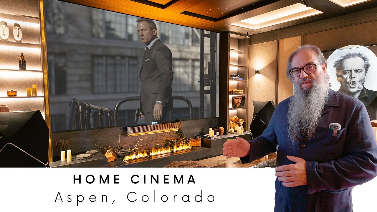 Espacio Global TV en MIAD 2025 | Una sala de cine en casa inspirada en un refugio de montaña