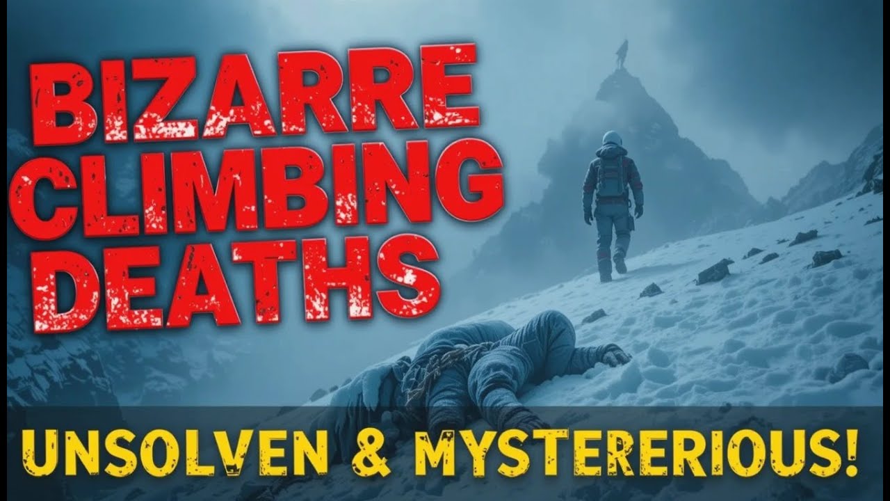 The Most Bizarre Deaths in Mountain Climbing Unbelievable True Stories!! Fun Facts
