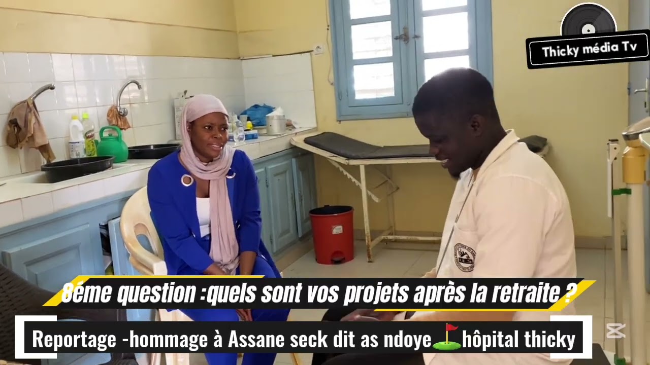 Reportage hommages à Assane seck dit as ndoye après tant d’années de service 