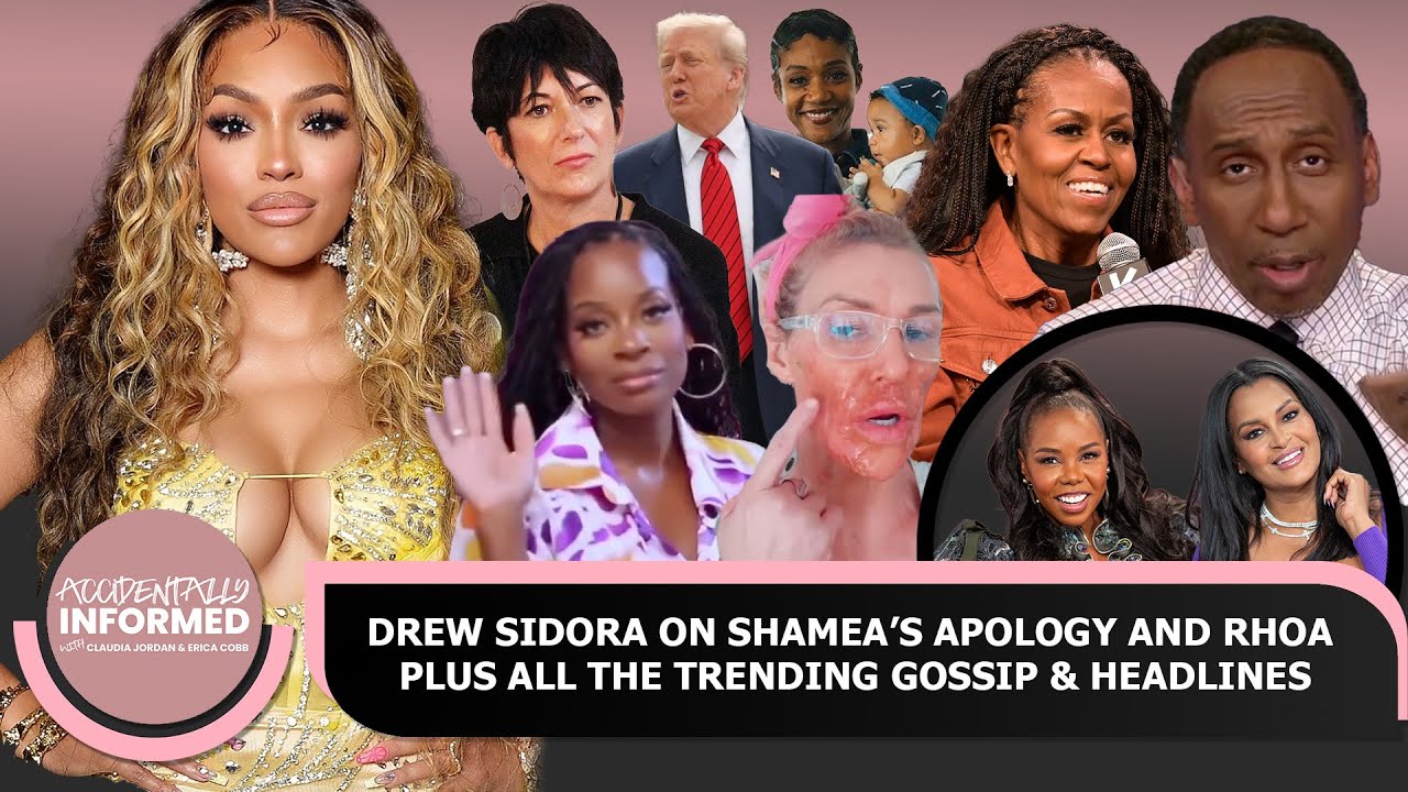 Drew Sidora SPILLS on Shamea’s Apology, Stephen A vs Michelle Obama, & Brandi’s Nair Disaster