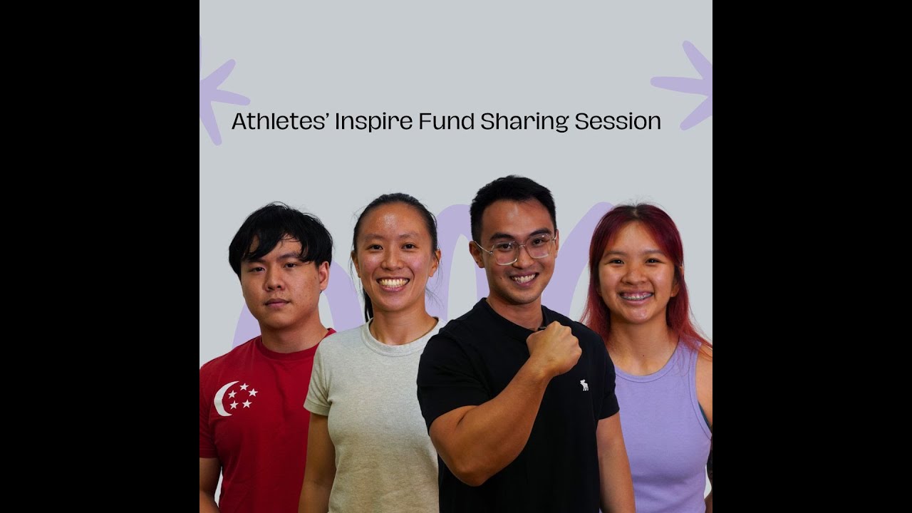 Athletes' Inspire Fund Sharing Session